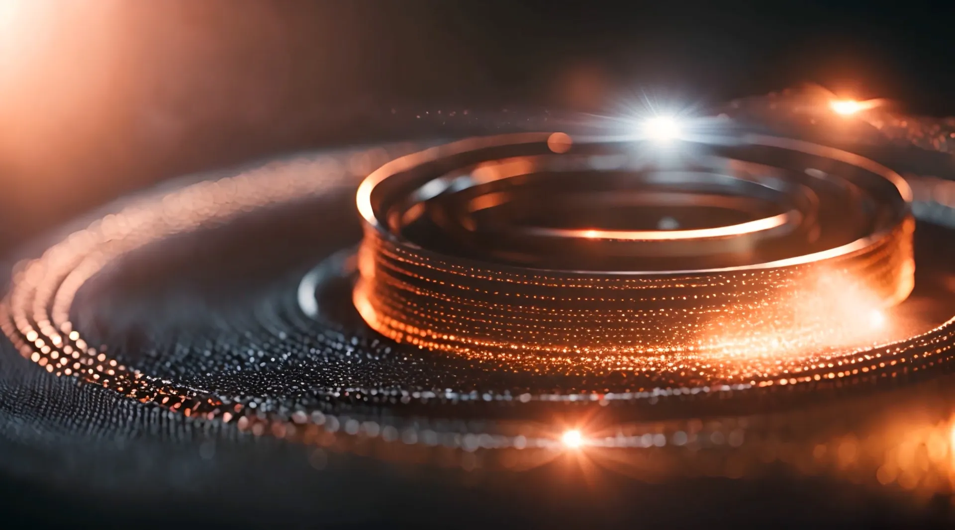 Technological Orbits Engaging Motion Graphics Video Clip